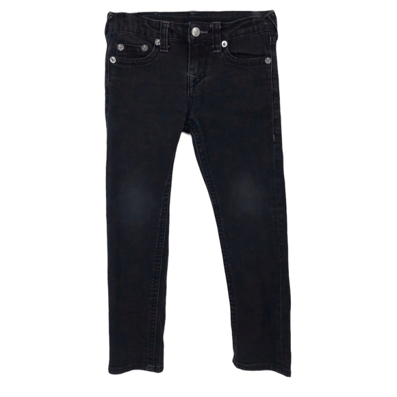 True Religion Black Slim Fit Jeans - Picture 1 of 9